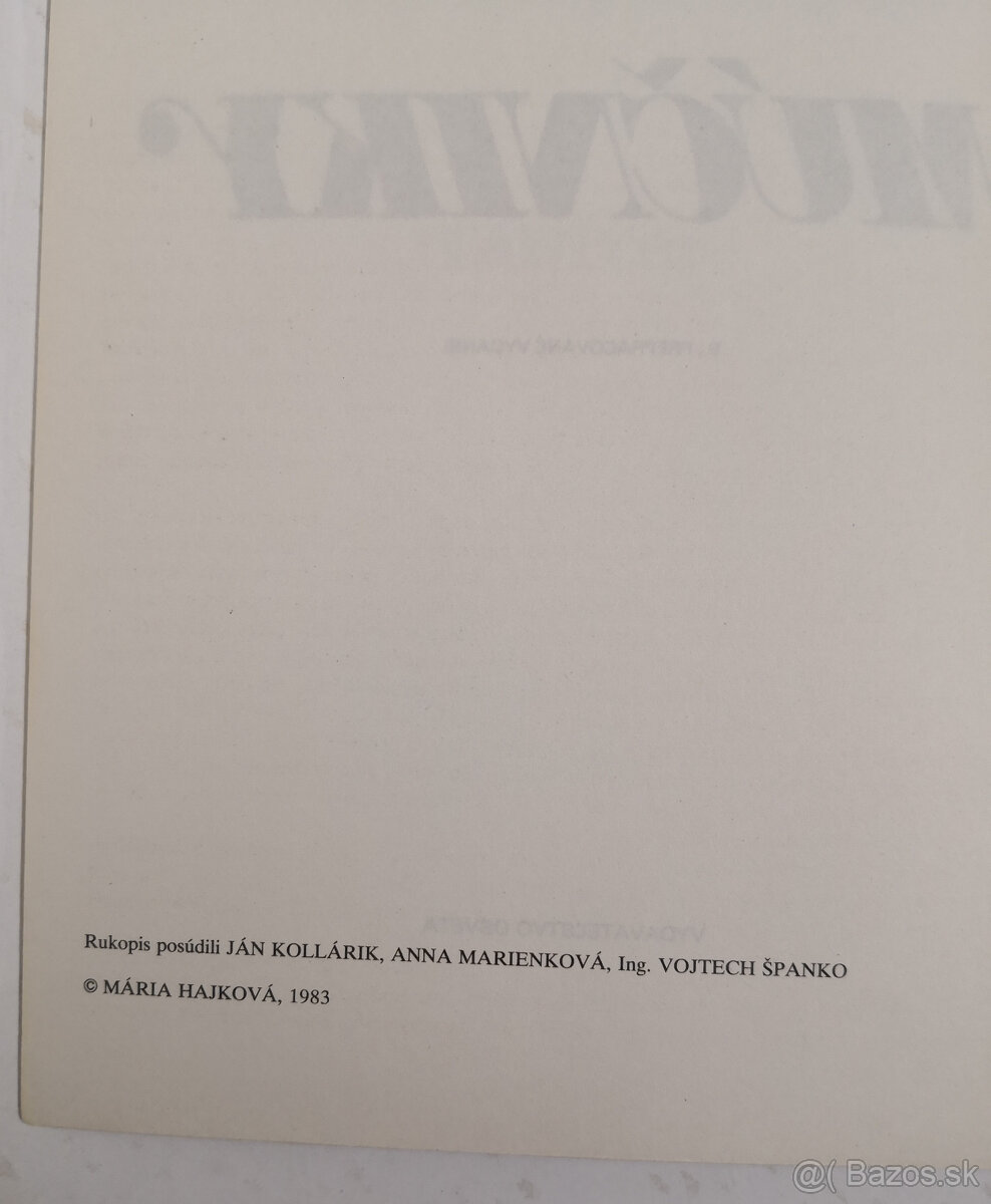 Mária Hajková - Múčniky - 2