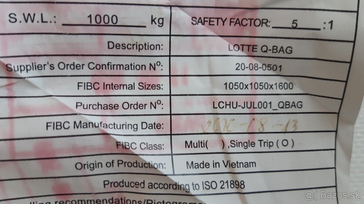 Predám big bagy - 2