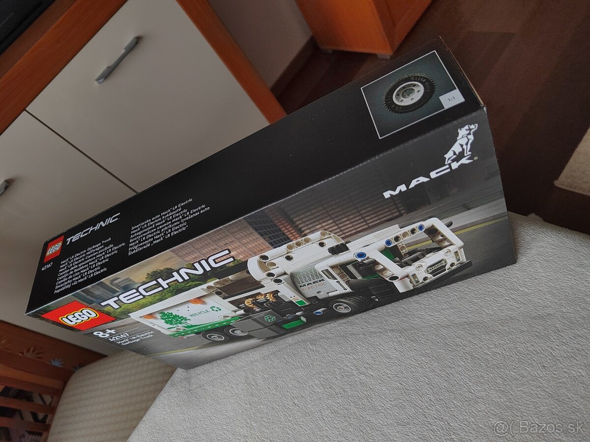 LEGO Technic - Smetiarske vozidlo 42167 - NOVÉ - 2