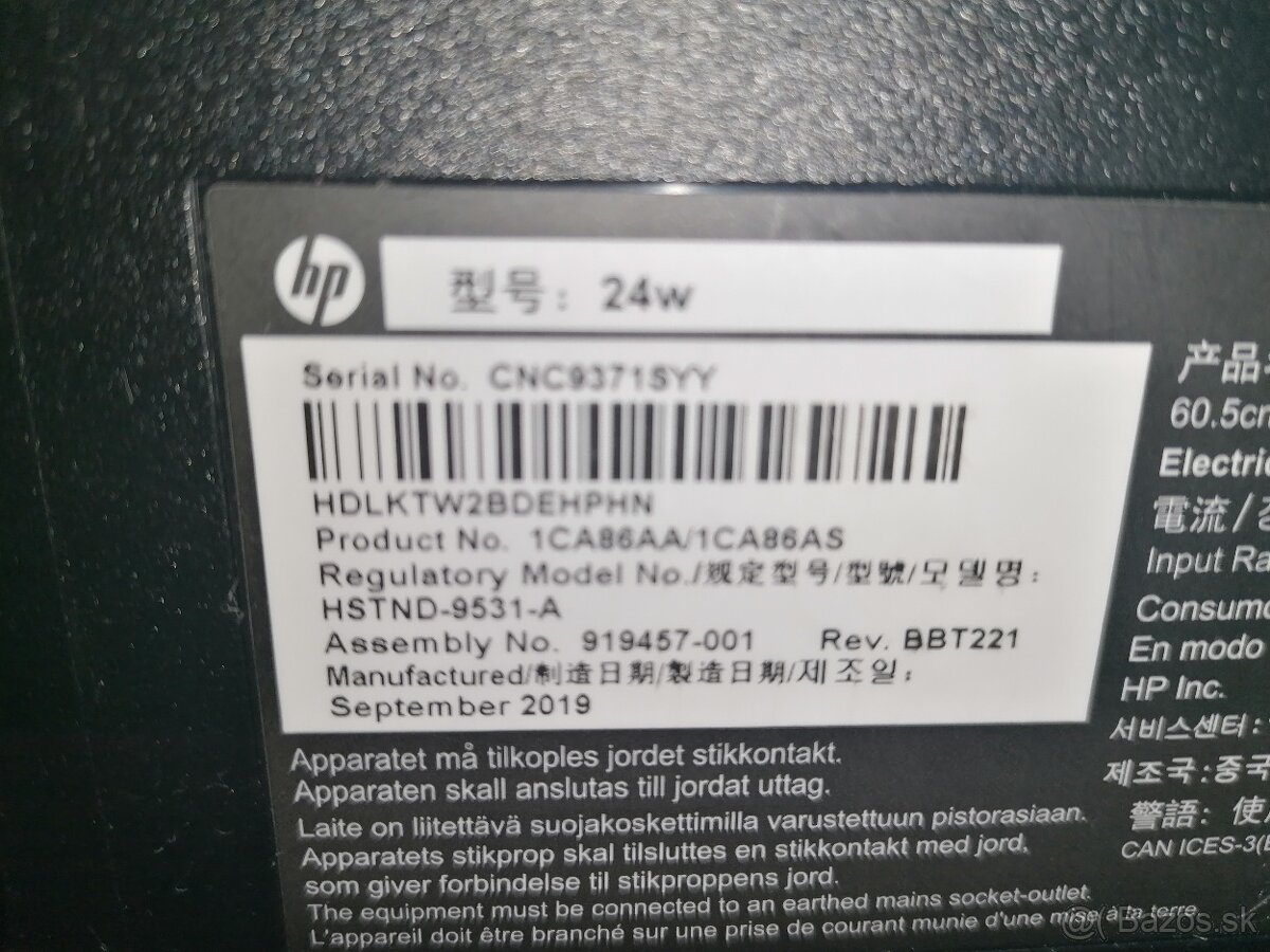 Led monitor LG 24" - 2