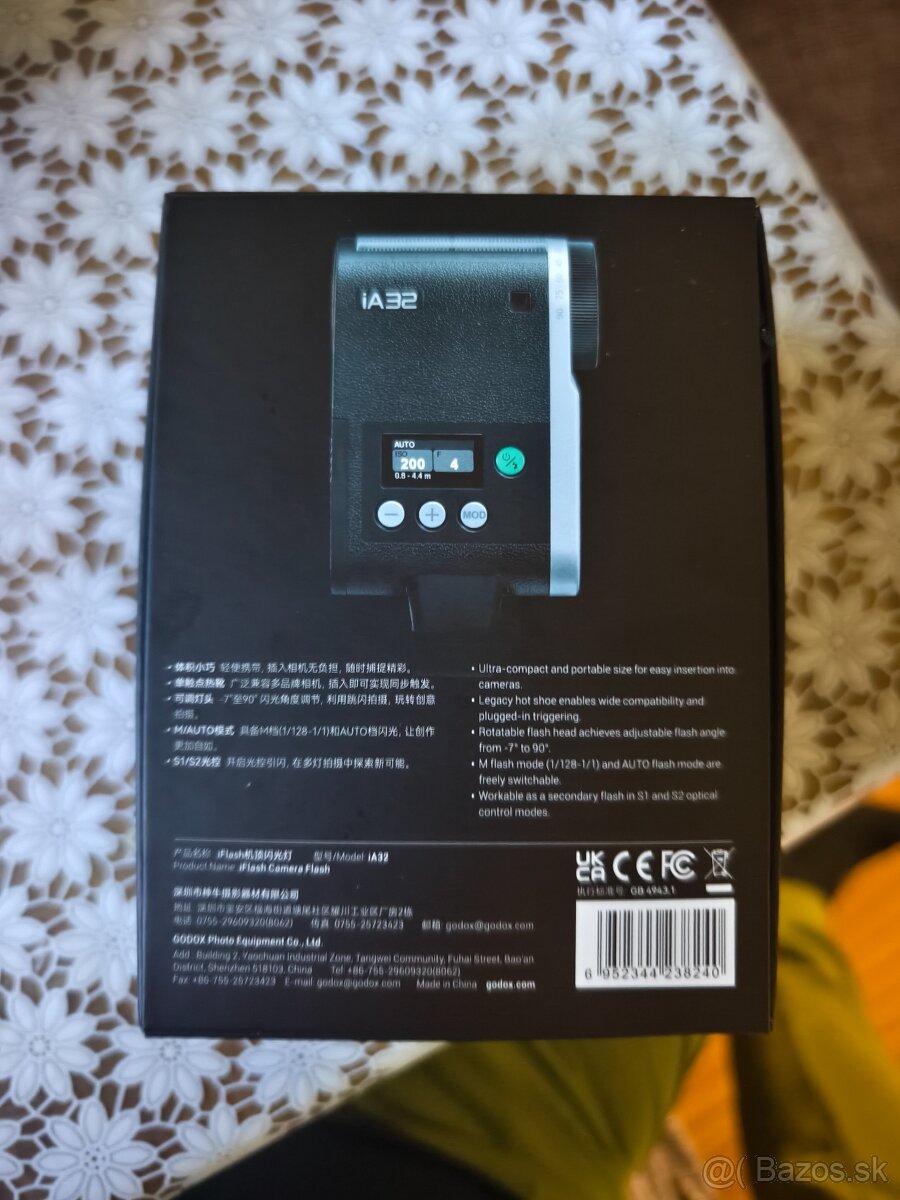 GODOX iFlash iA32. Blesk úplne novy...... - 2