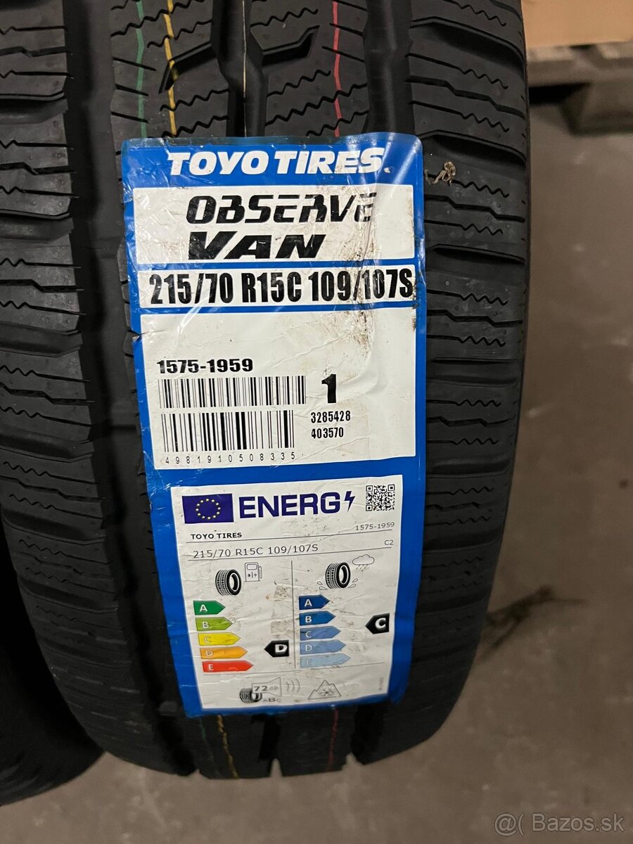 Zimne pneumatiky Toyo 215/70R15C - 2