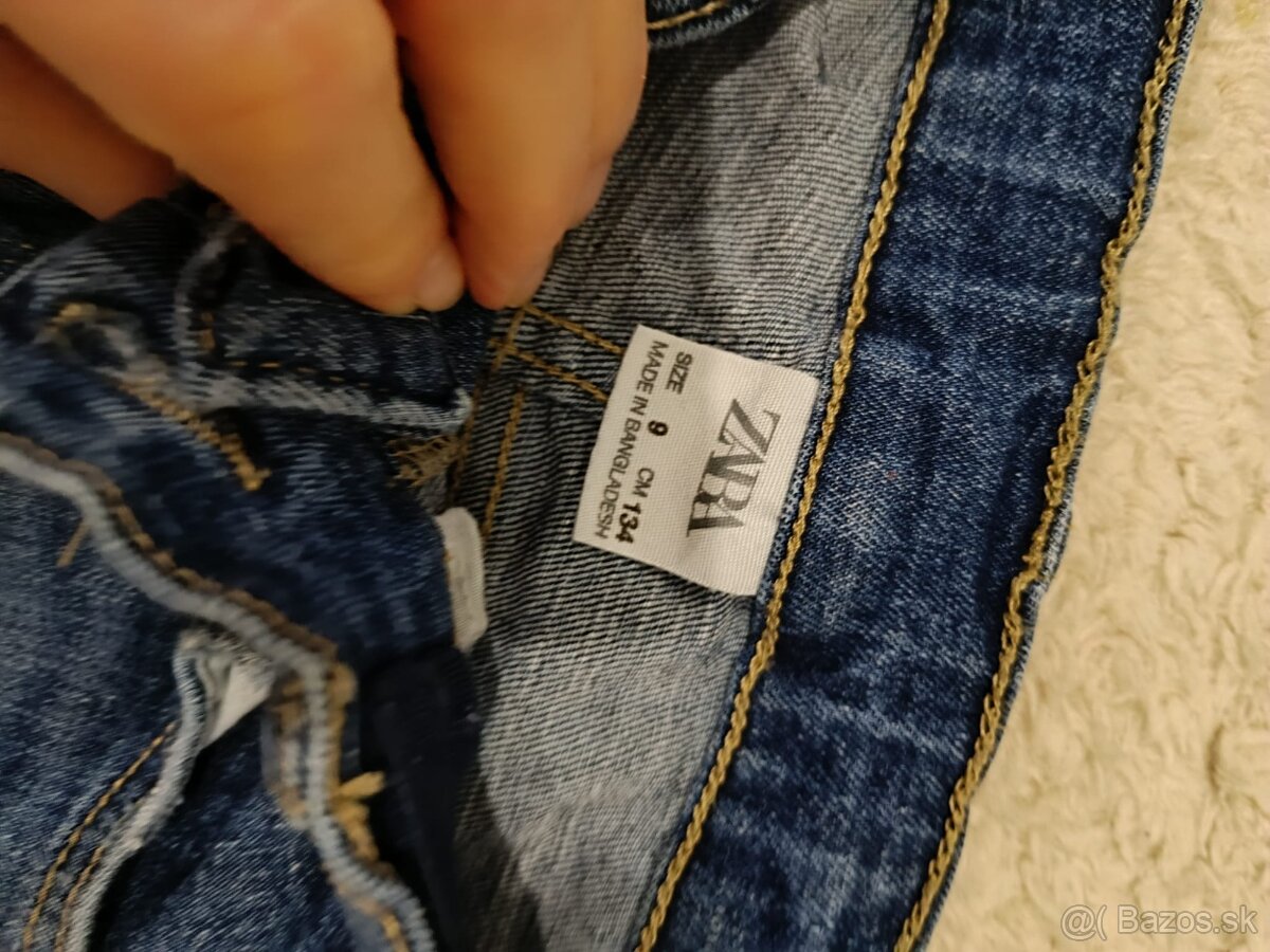 Chlapčenské rifle Zara vel.134 - 2