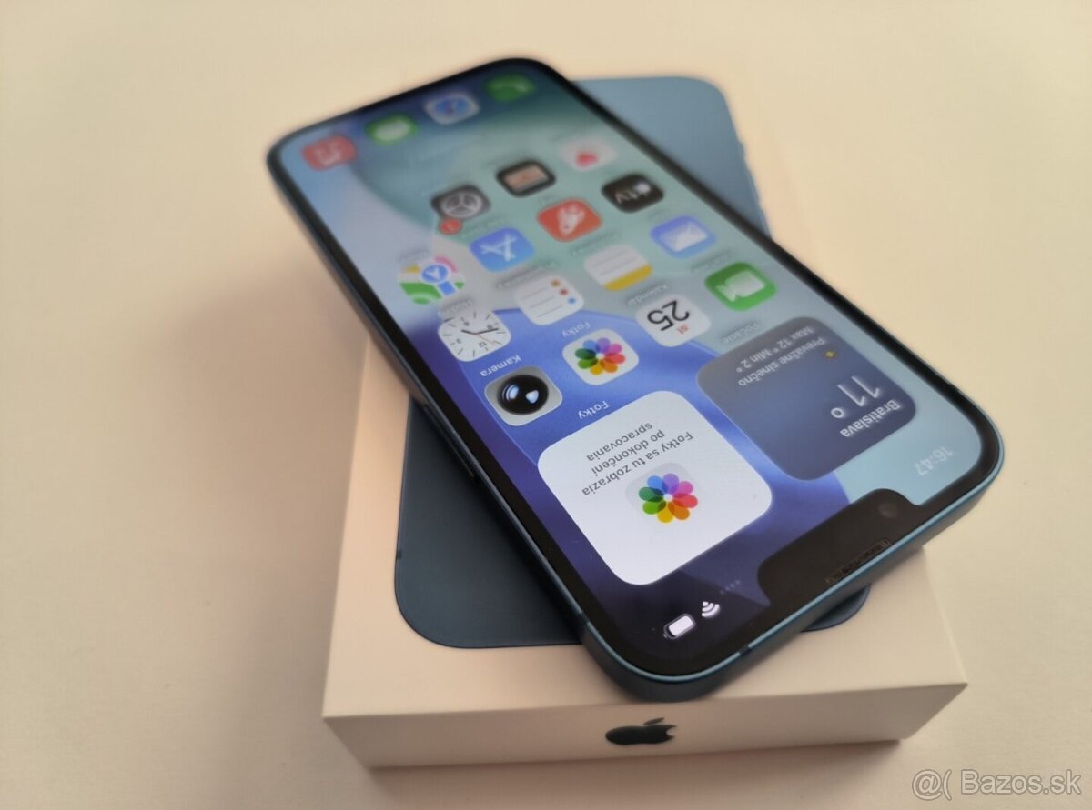 apple iphone 13 128gb Blue / Batéria 100% - 2