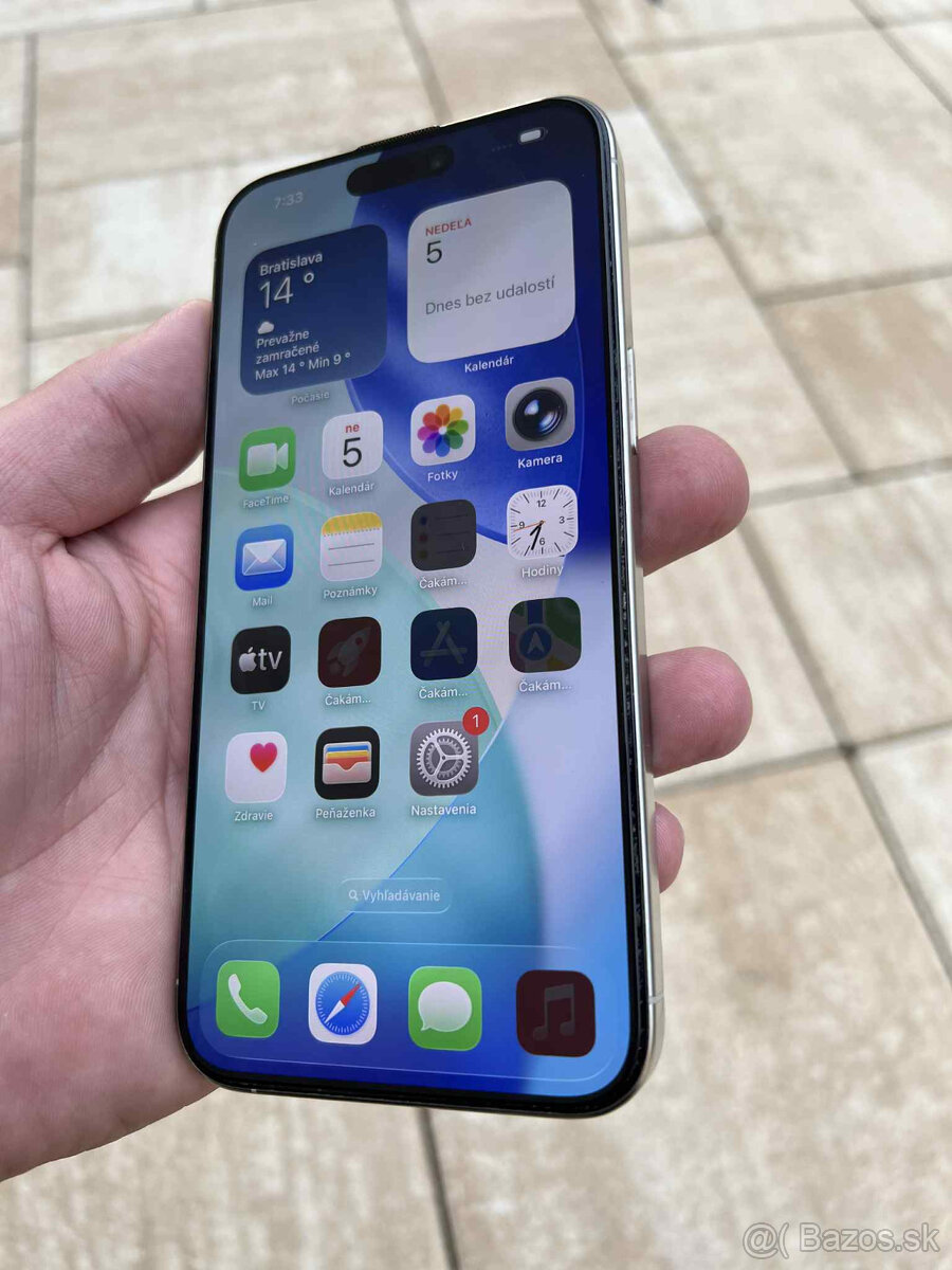 Apple Iphone 15 Pro Max 256GB ( prírodný titán ) - 2