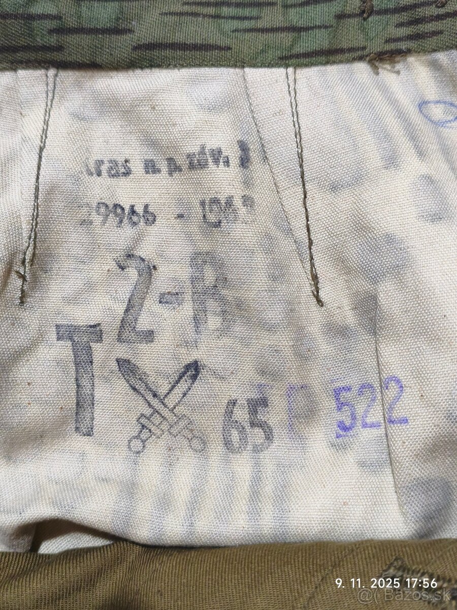 Dámske nohavice VZ 60 ULOŽENKY ORIGINÁL nepoužité 2B - 2