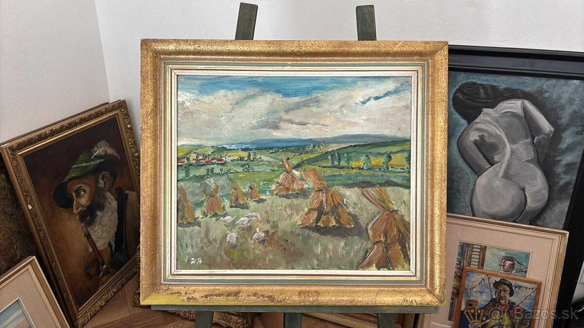 Obraz . Žatva . - 2