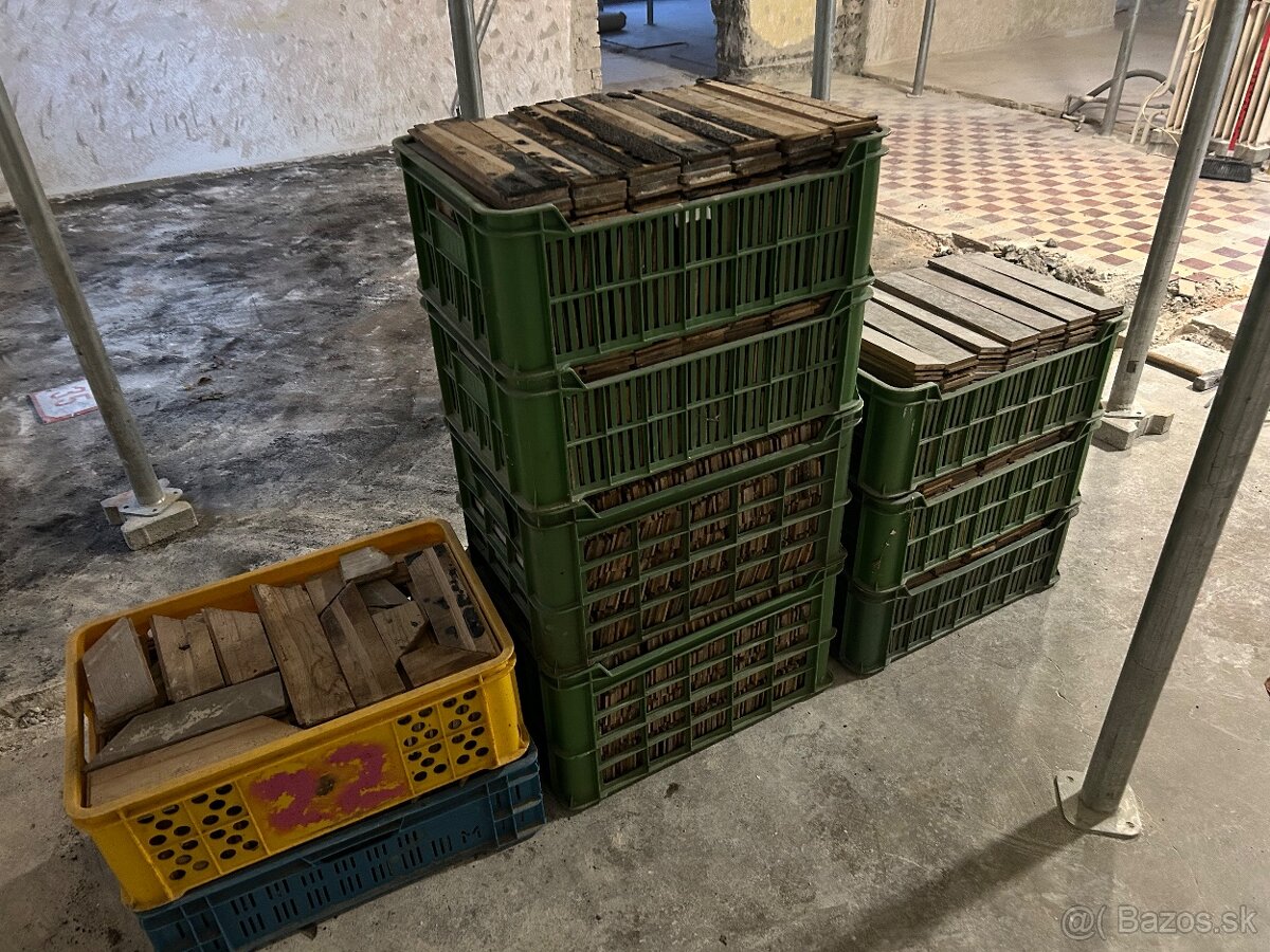 Predám dubové parkety – rybia kosť - 2