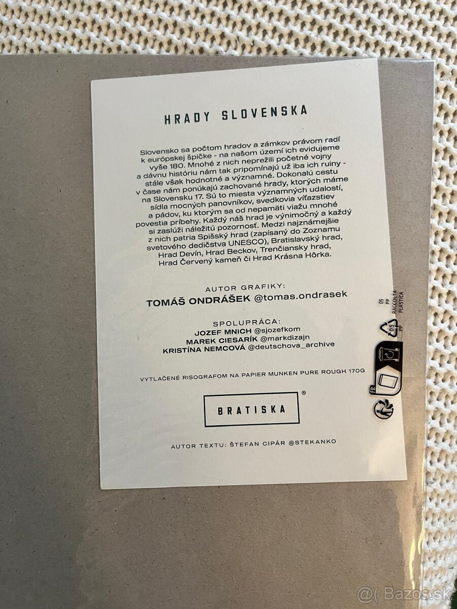 Print Bratiska - Hrady Slovenska - 2