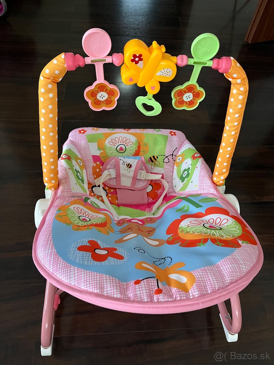 Polohovatelne vibracne lehatko pepita - 2