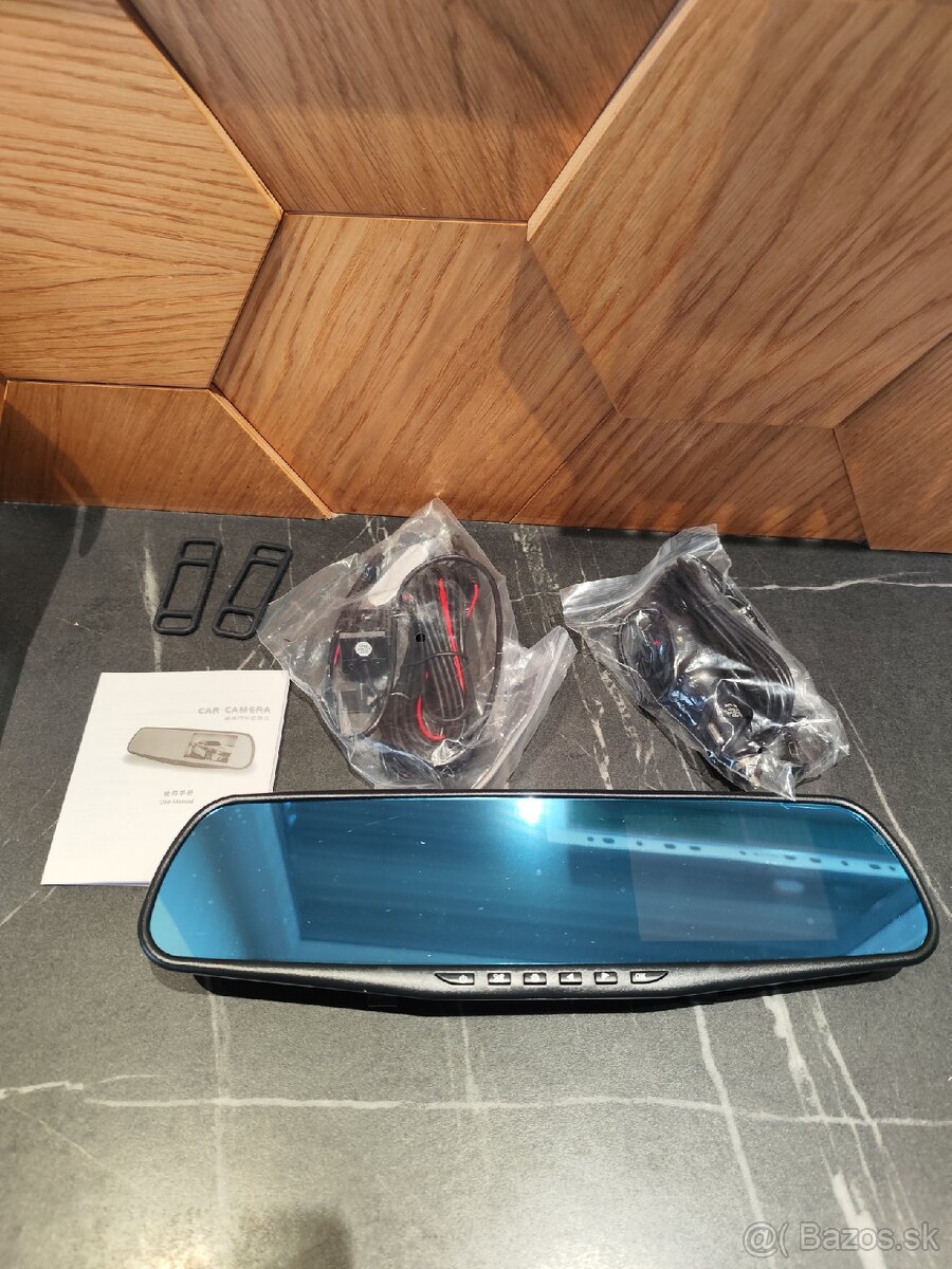 Autokamera DVR, duálna (predná/zadná) - 2