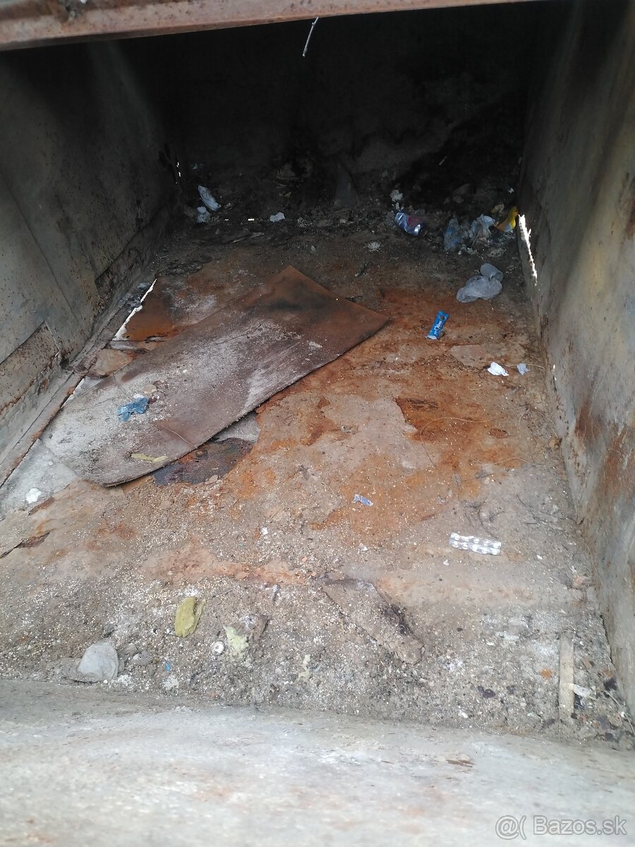 Reťazový kontajner 5m3 so strechou - 2