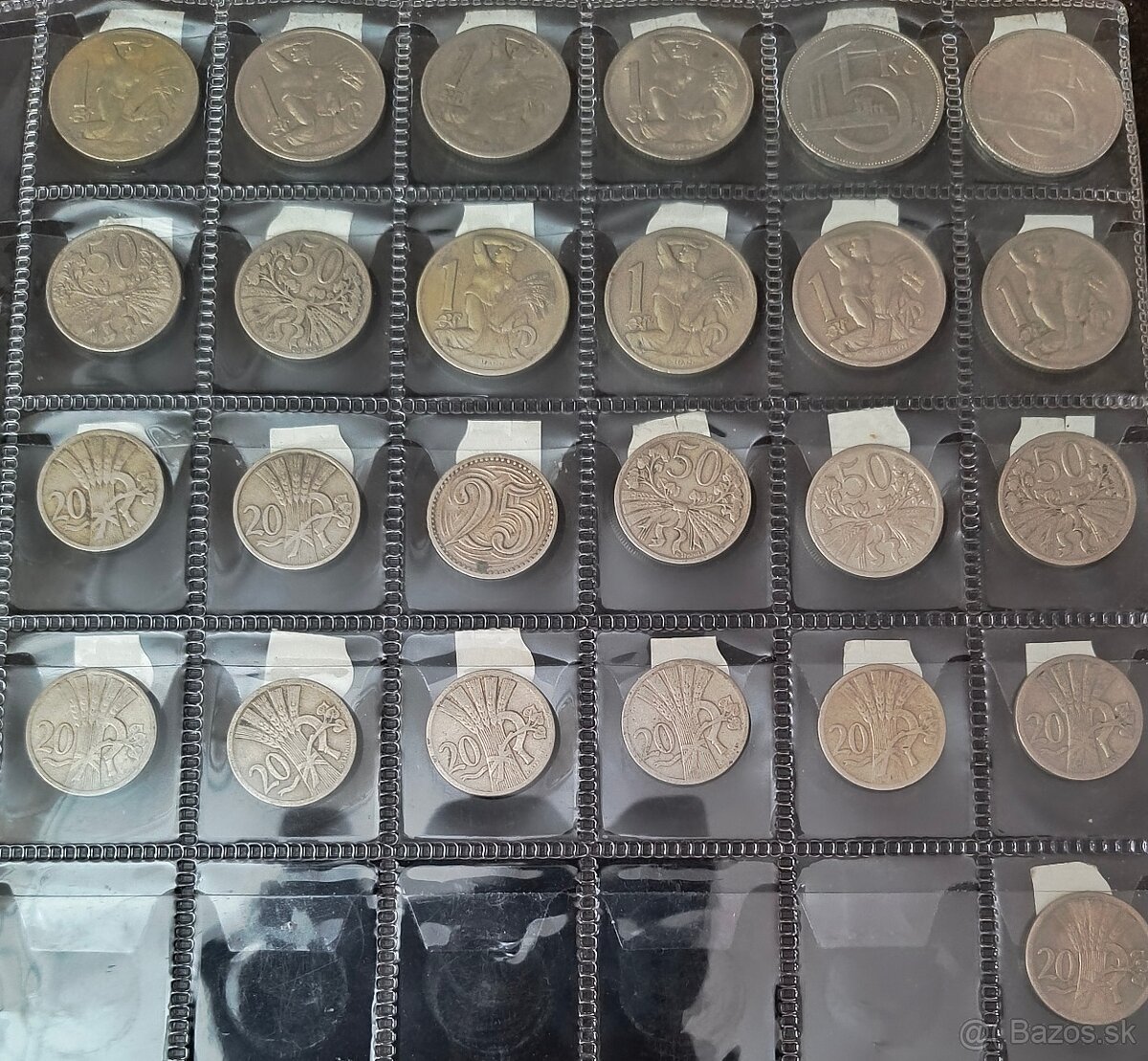 ČESKOSLOVENSKÉ MINCE : PRVÁ REPUBLIKA - 2