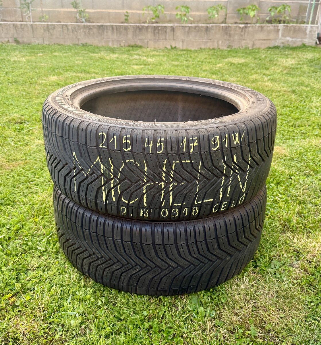215/45 r17 celoročné MICHELIN 91W - 2