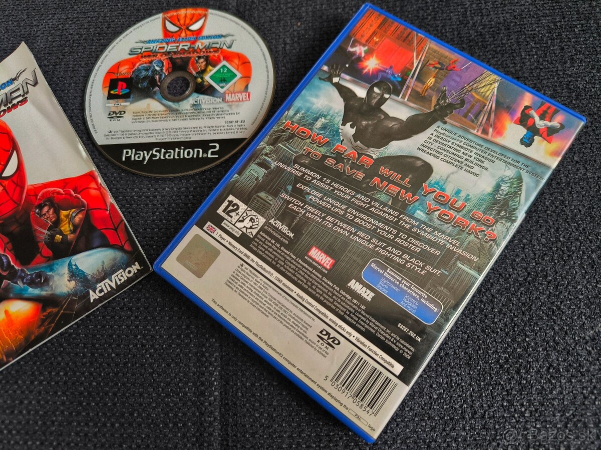 Spider-man Web of Shadows PS2 🇬🇧 - 2