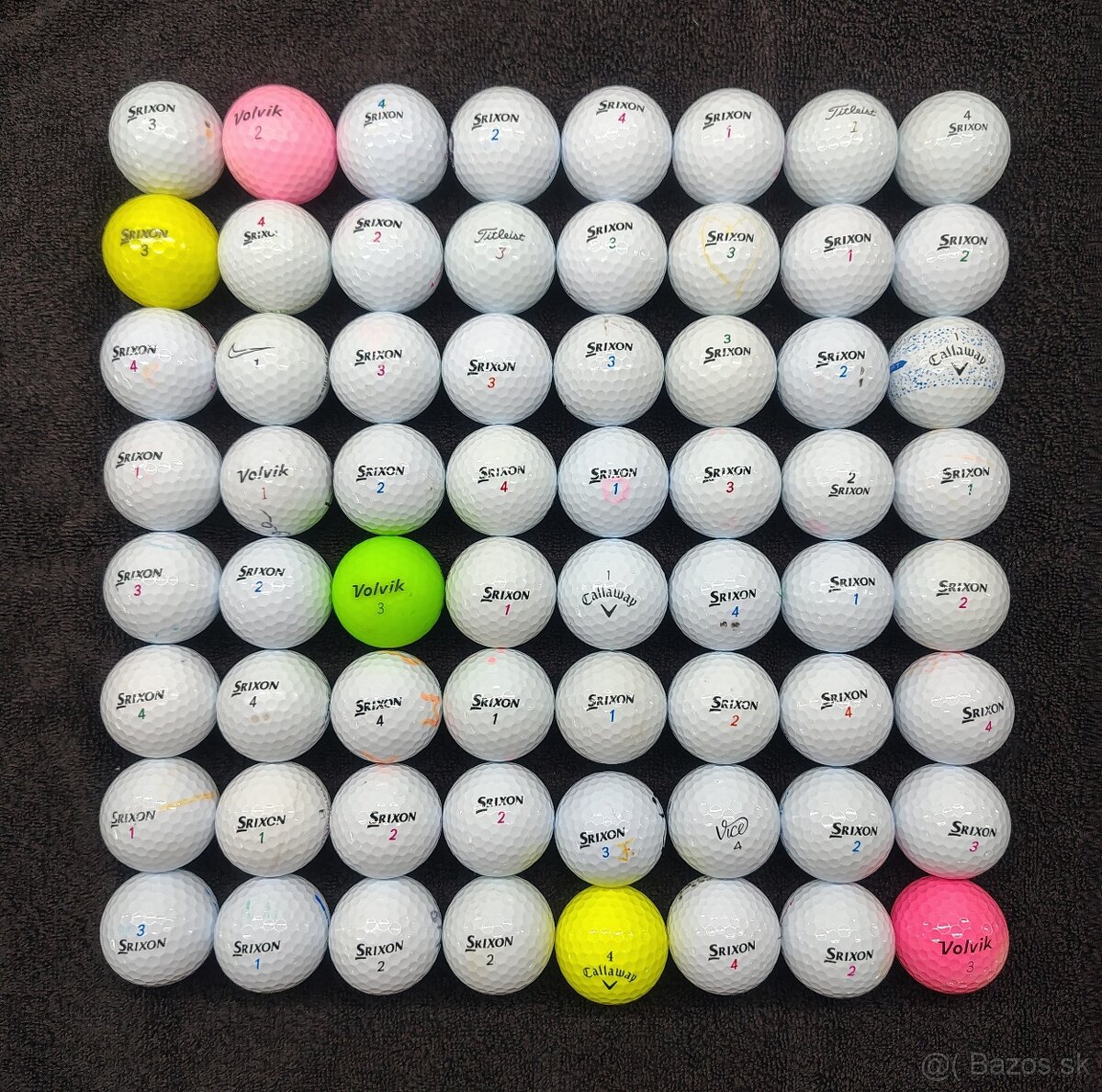 Golfové loptičky 0,70€ - 2