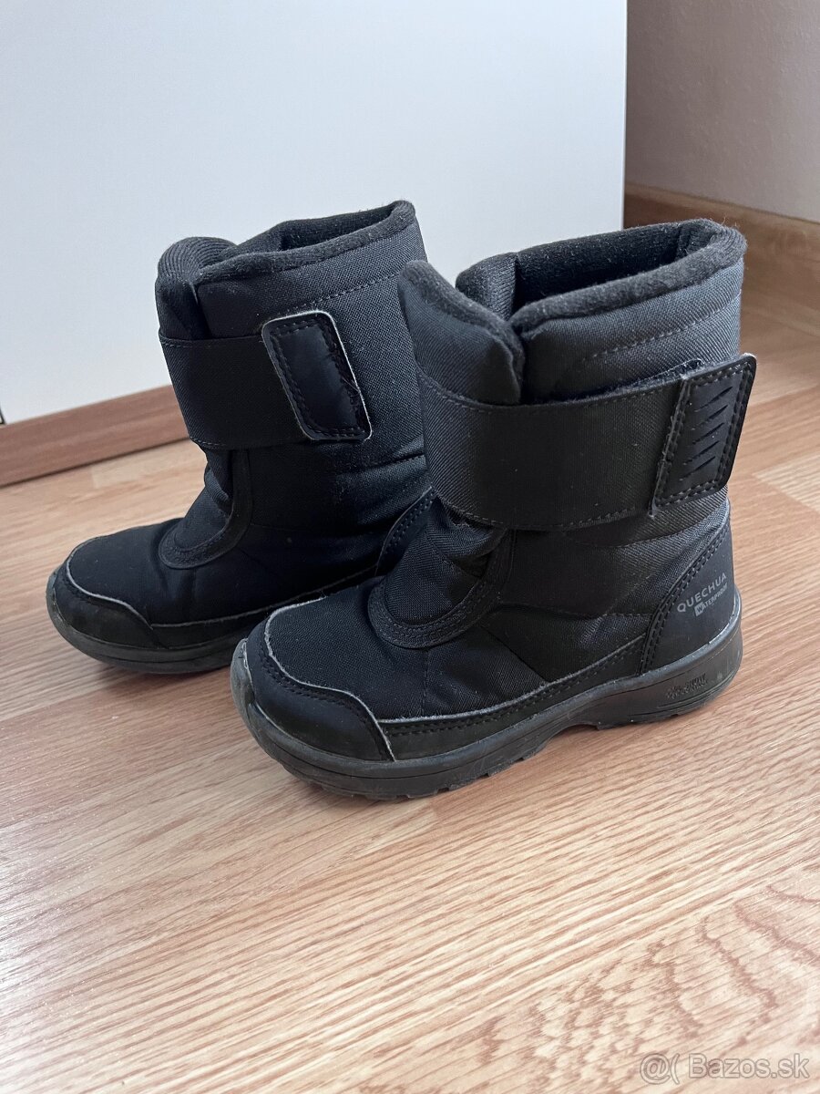 Quechua 27, čierne zimné snehule - 2