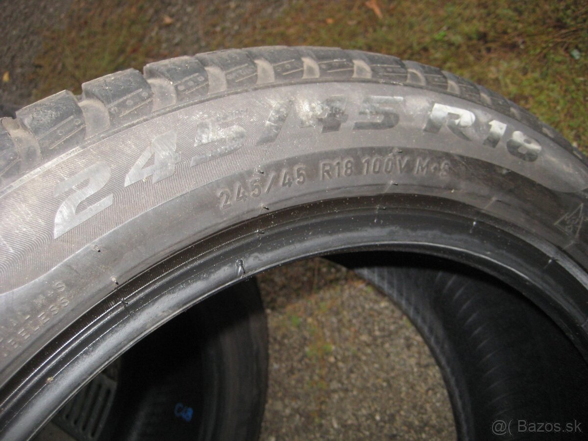 Nové 2x 245/45R18 a 2x 275/40R18 PIRELLI Sottoz.3 2022 d8mm - 2