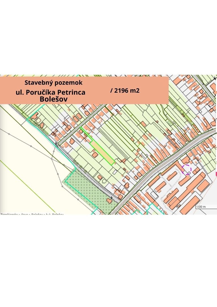 STAVEBNÝ POZEMOK V INTRAVILÁNE OBCE BOLEŠOV - 2