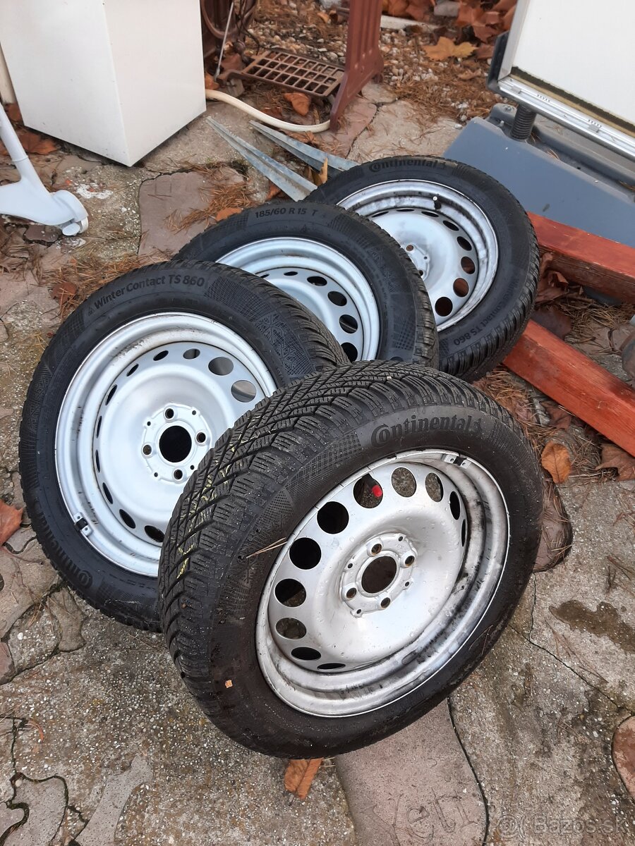 KOLESÁ NA PRÍVESNÝ VOZÍK rozteč 4 x 100 R14 aj R13 - 2