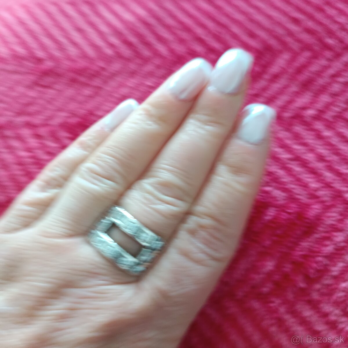 Strieborný prsteň - 2