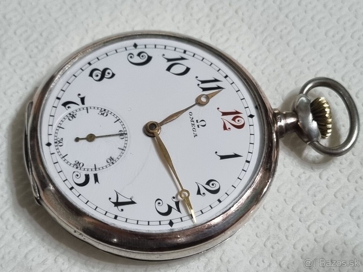 Vreckové hodinky,Omega. - 2