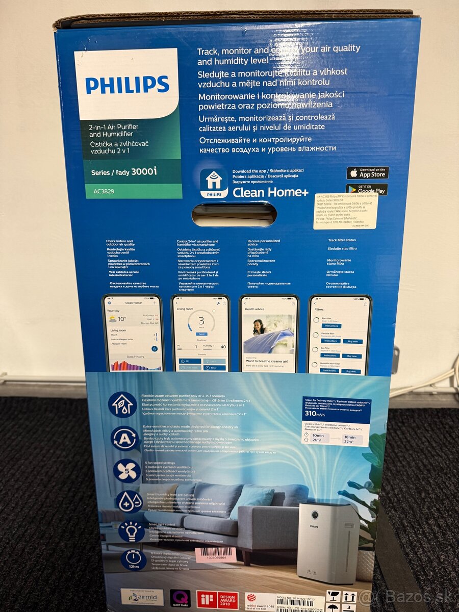 Cisticka / pracku vzduchu Philips 3000i - 2