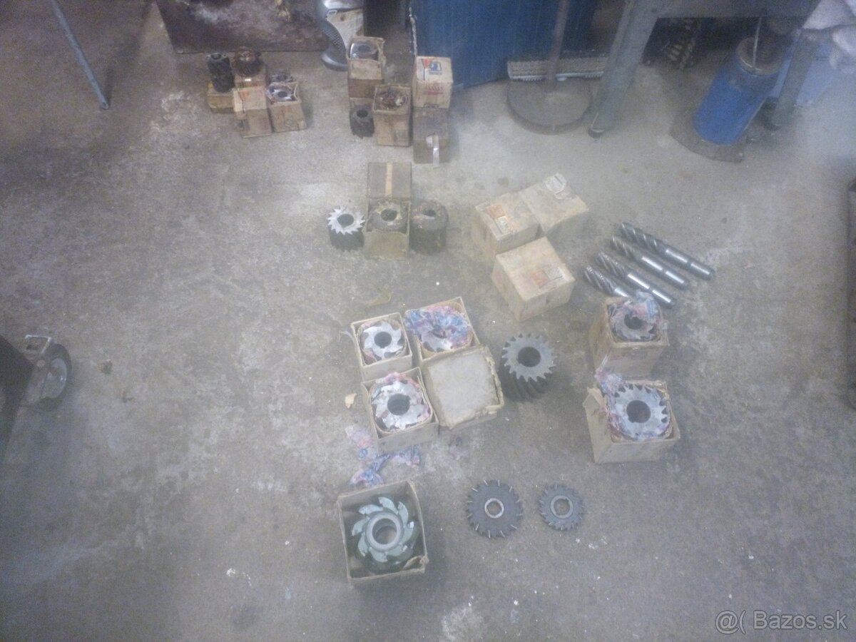 Frézy, frézovacie hlavy, frézovacie tŕne, redukcia ISO - 2