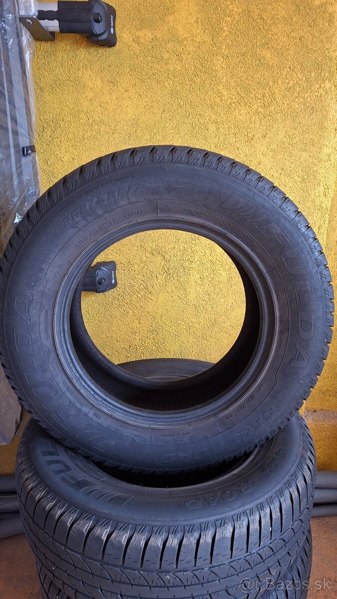 Pneumatiky fulda 4x4 road 265/65 r17 - 2