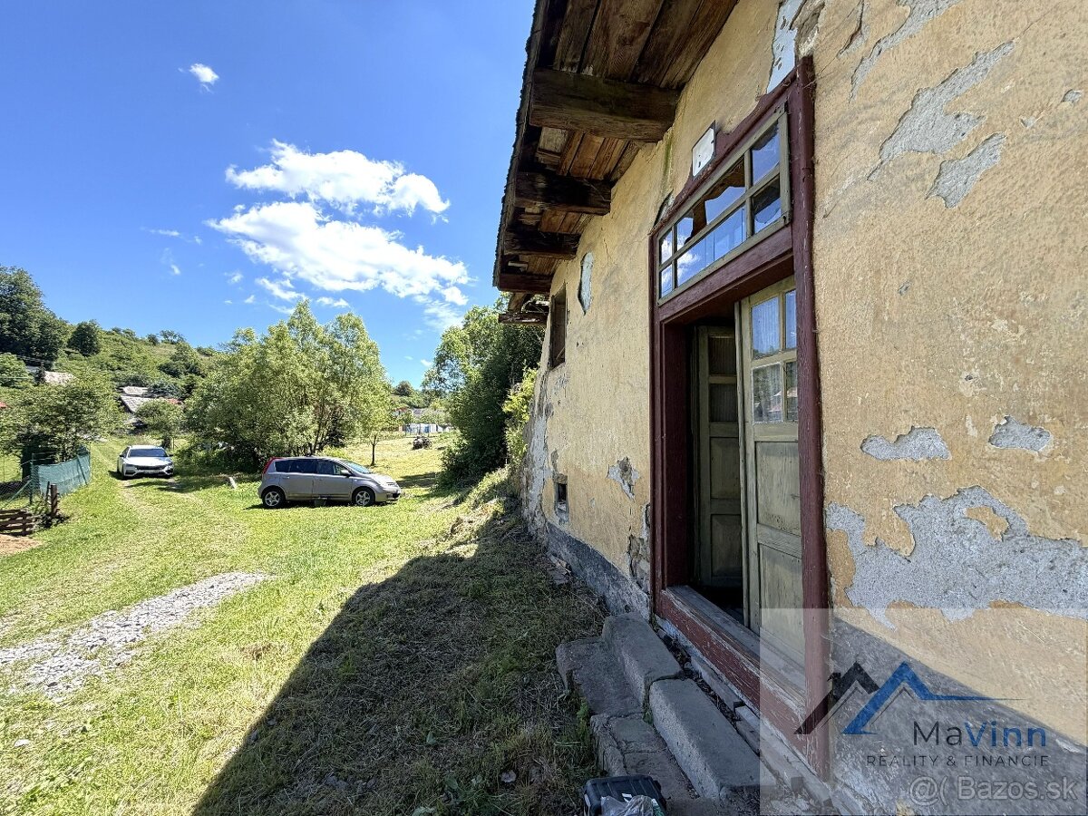 PREDAJ dom s mlynom a poz. 972 m² Banský Studenec - 2