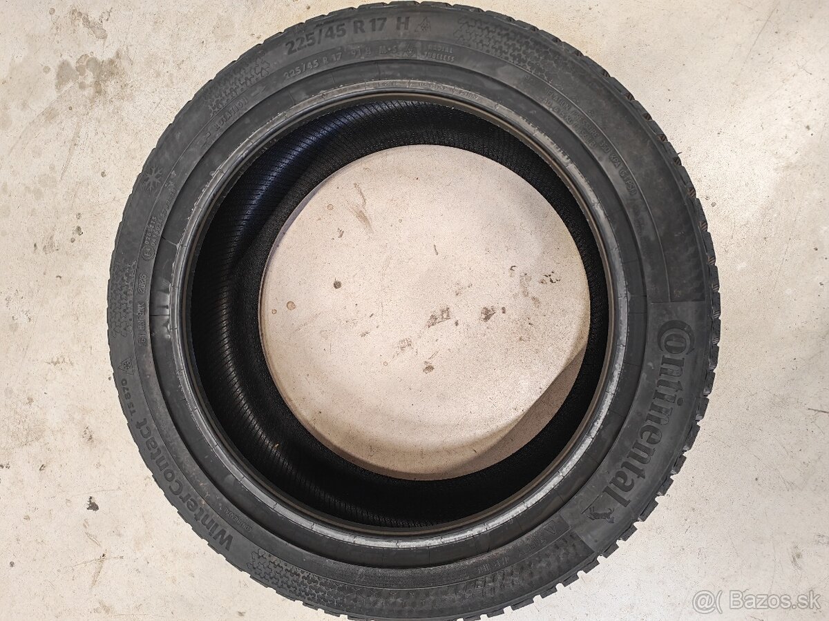 CONTINENTAL 225/45 R17 91H TS870 - 2