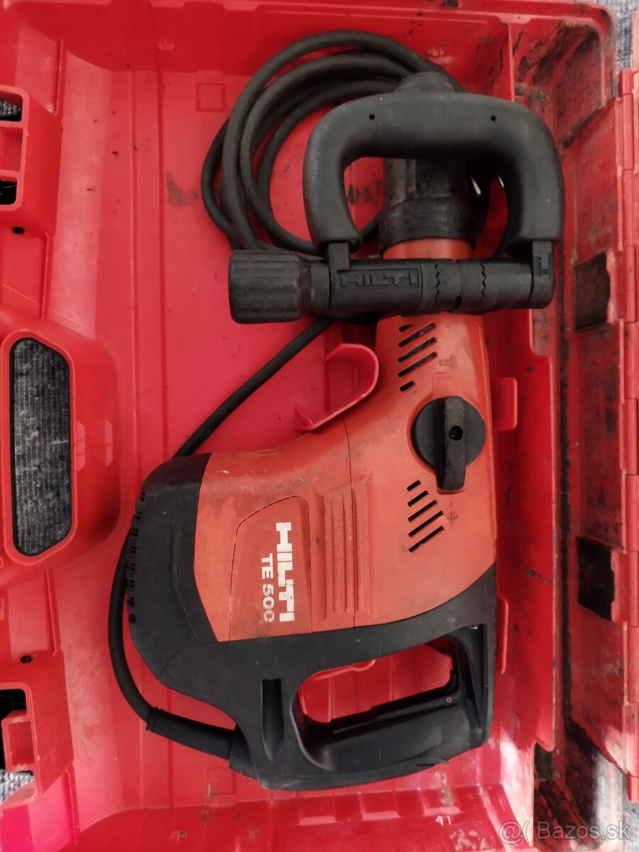 Hilti TE 500 sekacie buracie kladivo sds max - 2