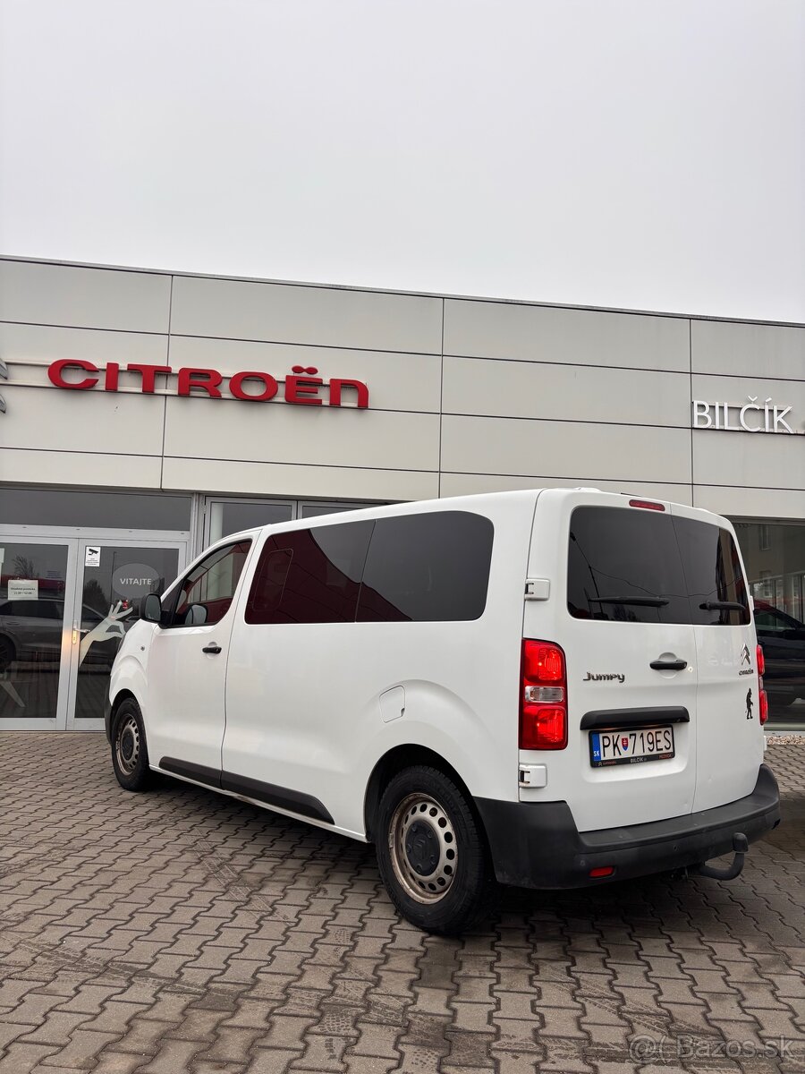 Citroen Jumpy Comby 1,5 BHDi 88kw r.2019 9miestne - 2