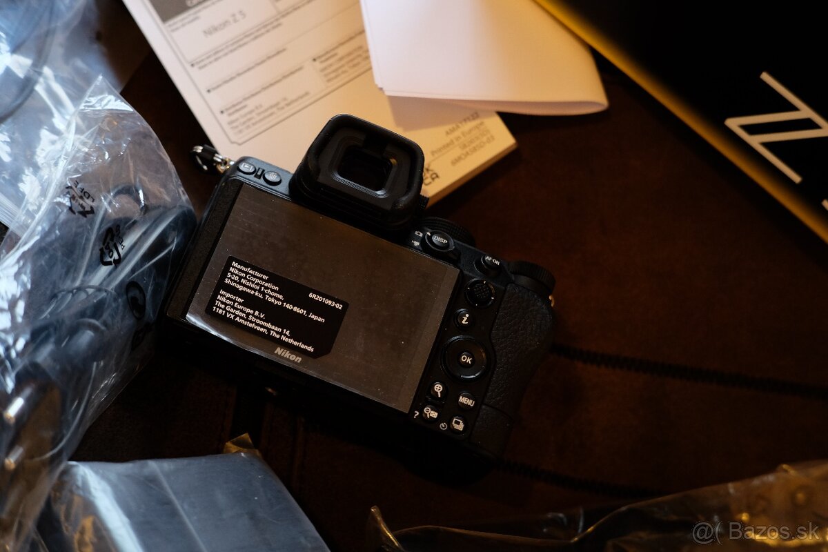 Nikon Z5 - 280 záberov - TOP stav - záruka 1 rok - 2