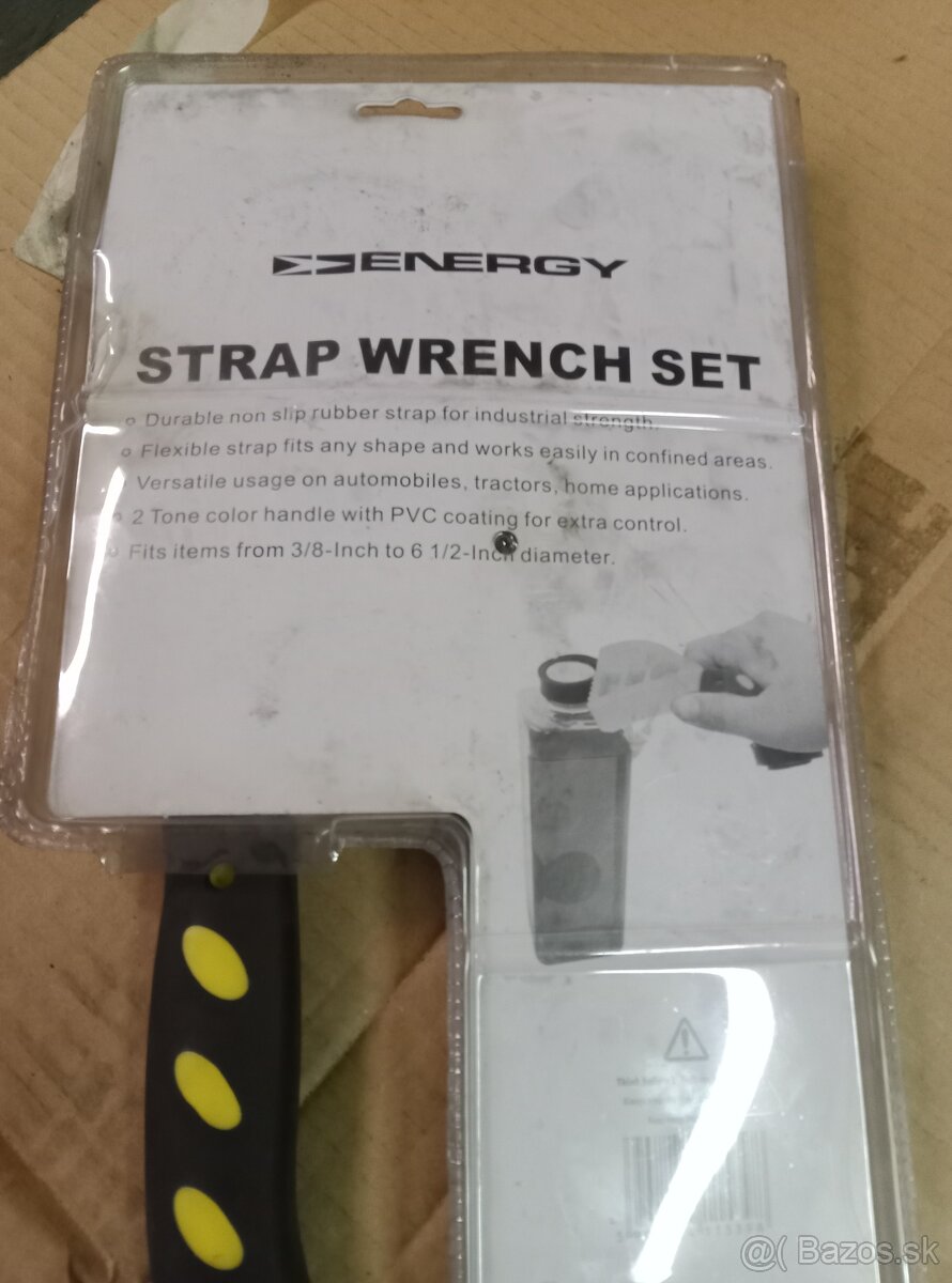 Kľúč na olejové filtre, remeňový - 2