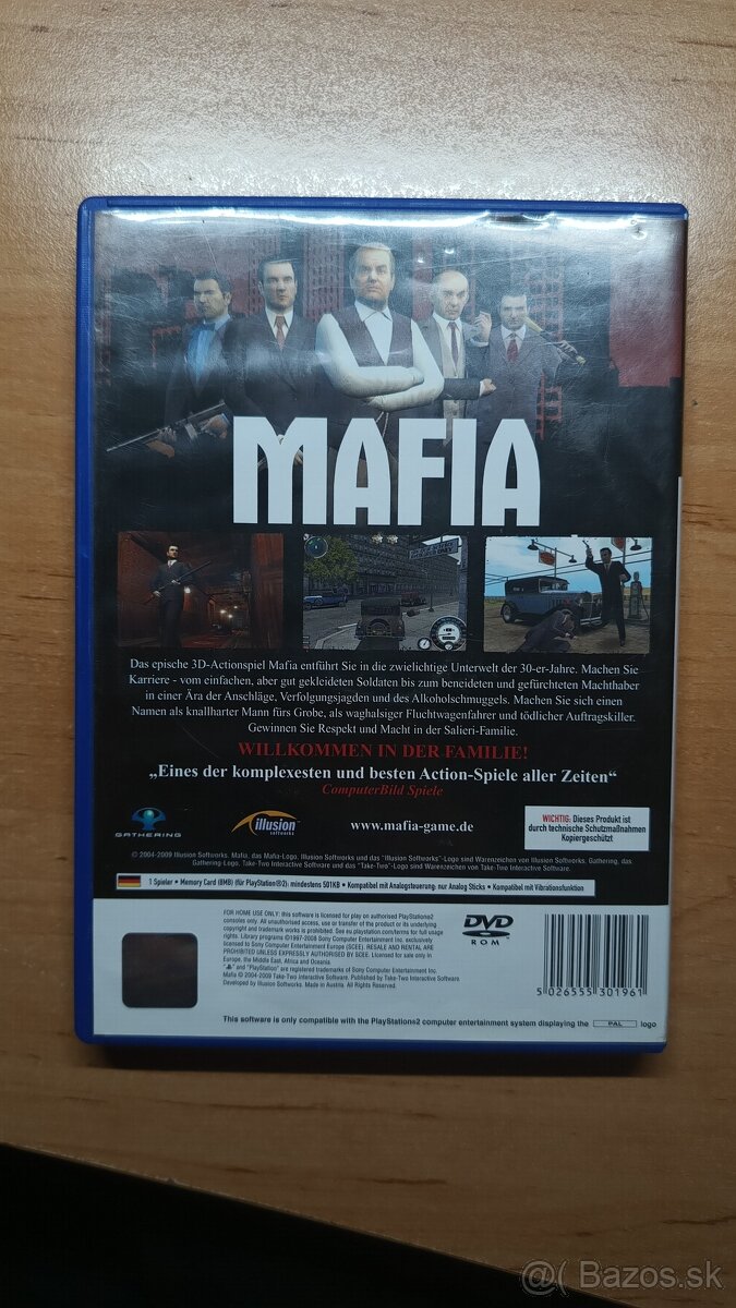 Mafia 1 - PS2 - 2