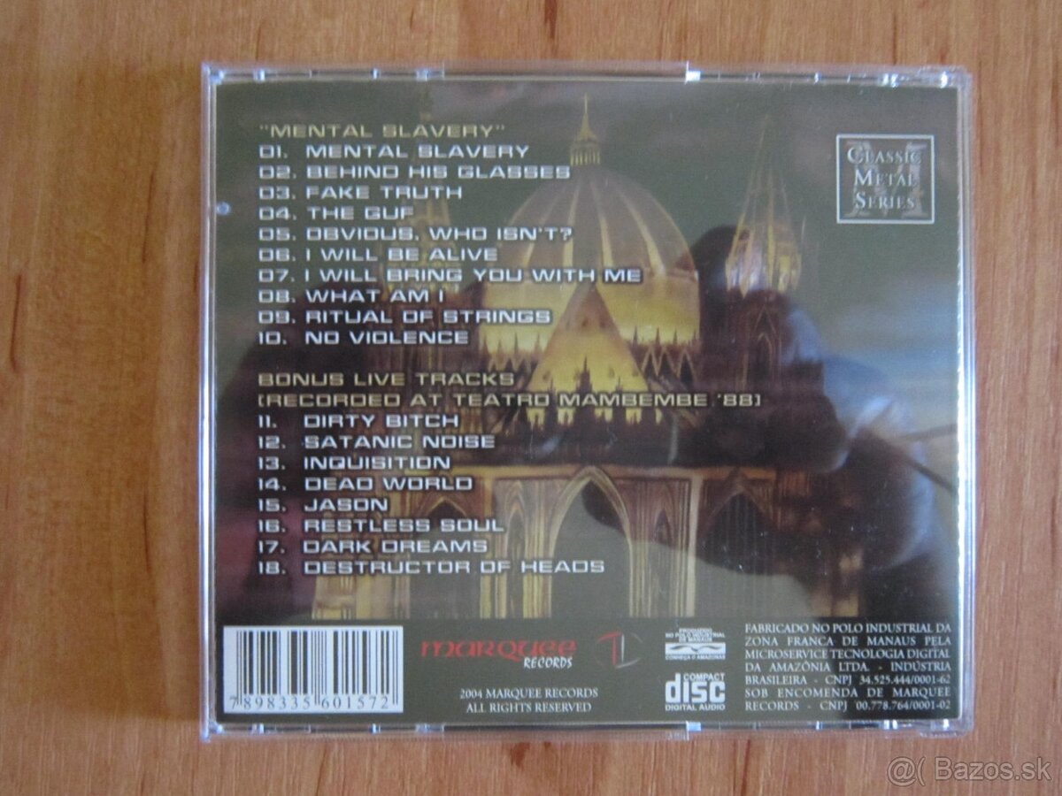metal CD - MX - Mental Slavery - 2