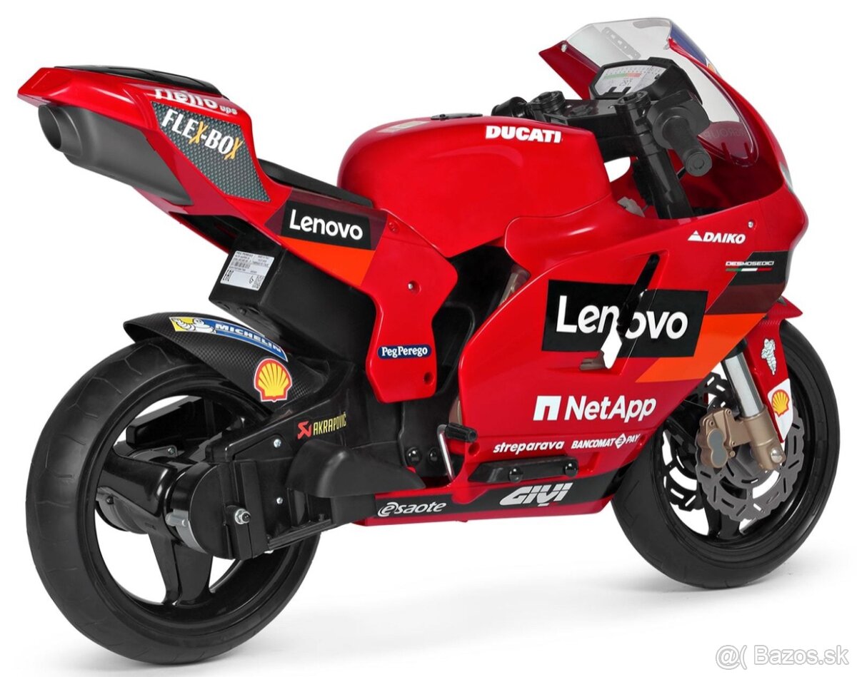 PegPerego Ducati GP motorka elektricka - 2