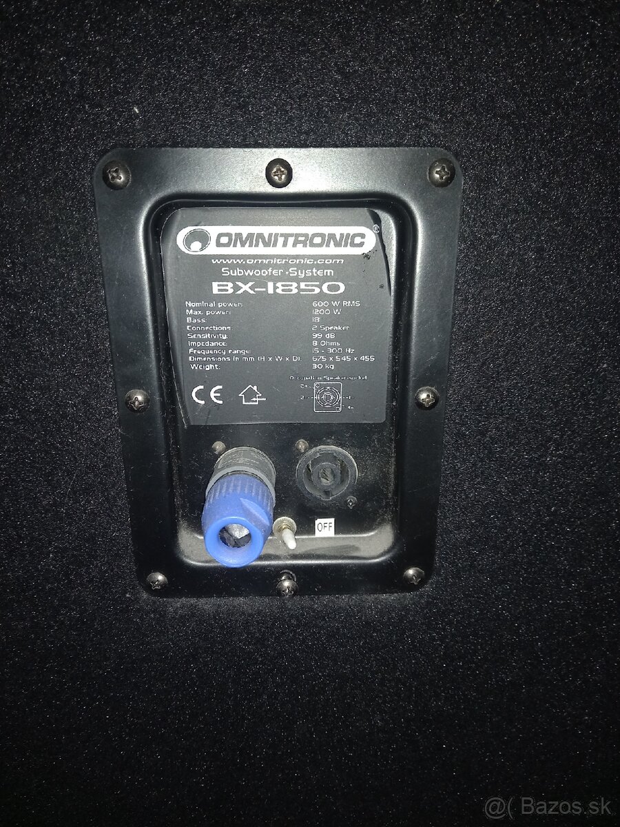 Omnitronic BX-1850 - 2