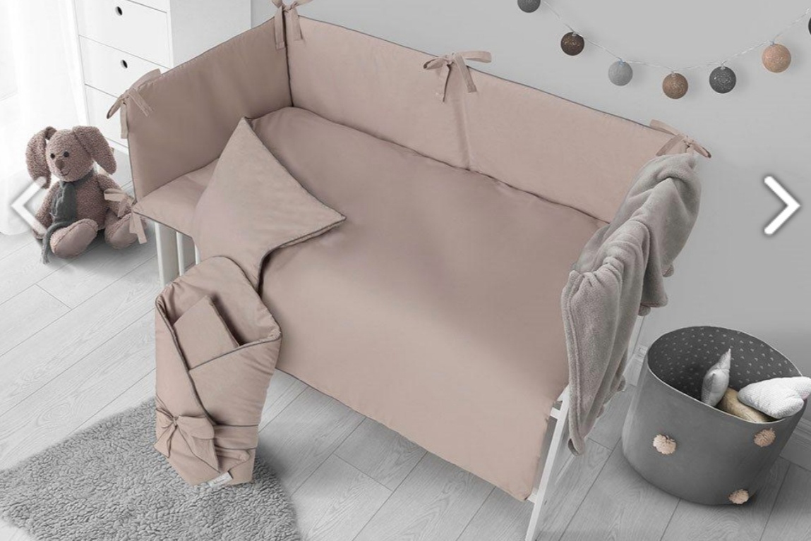 Mantinel do postieľky Belisima Palermo latte - 2