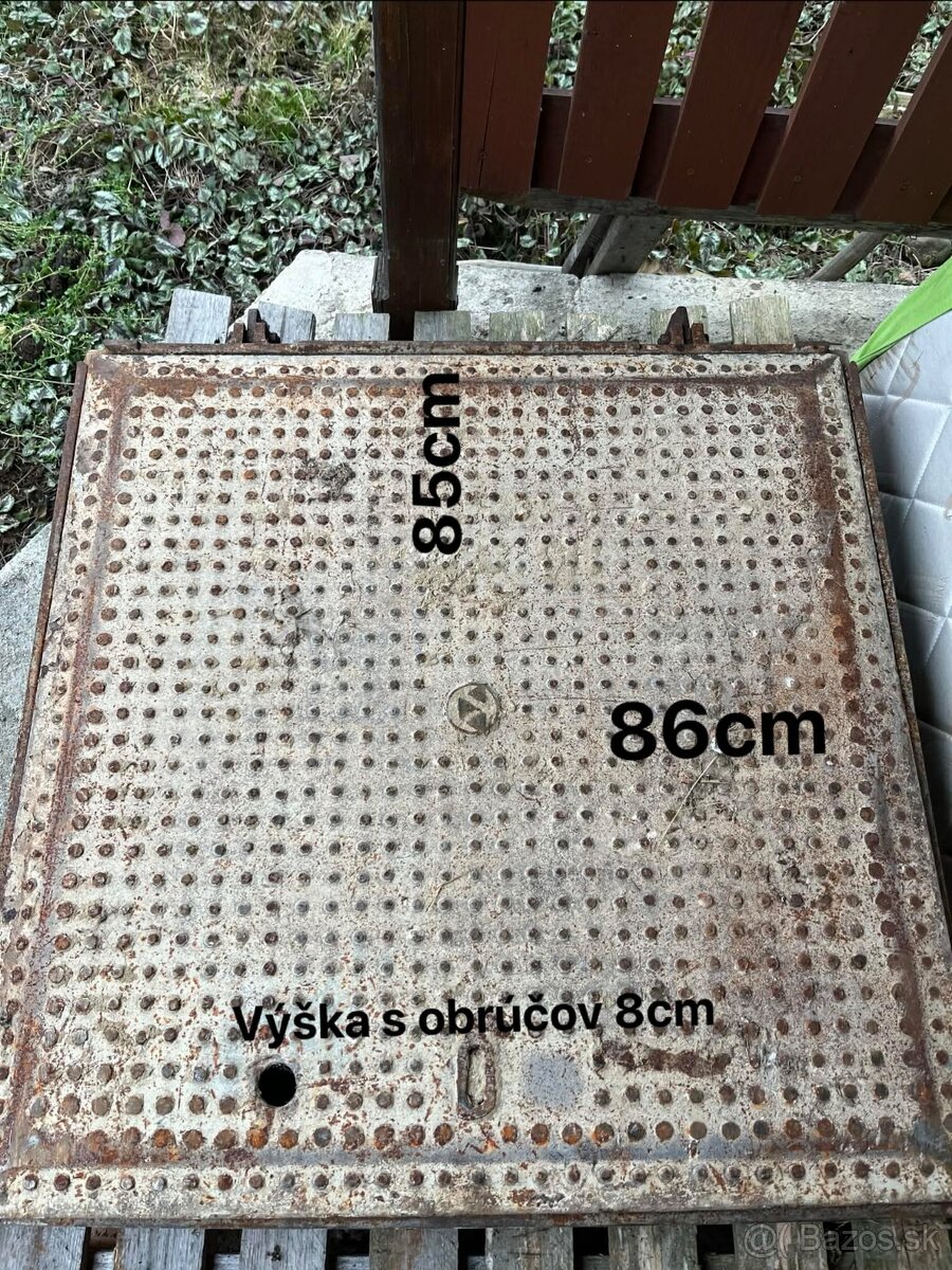 Liatinovy poklop - 2