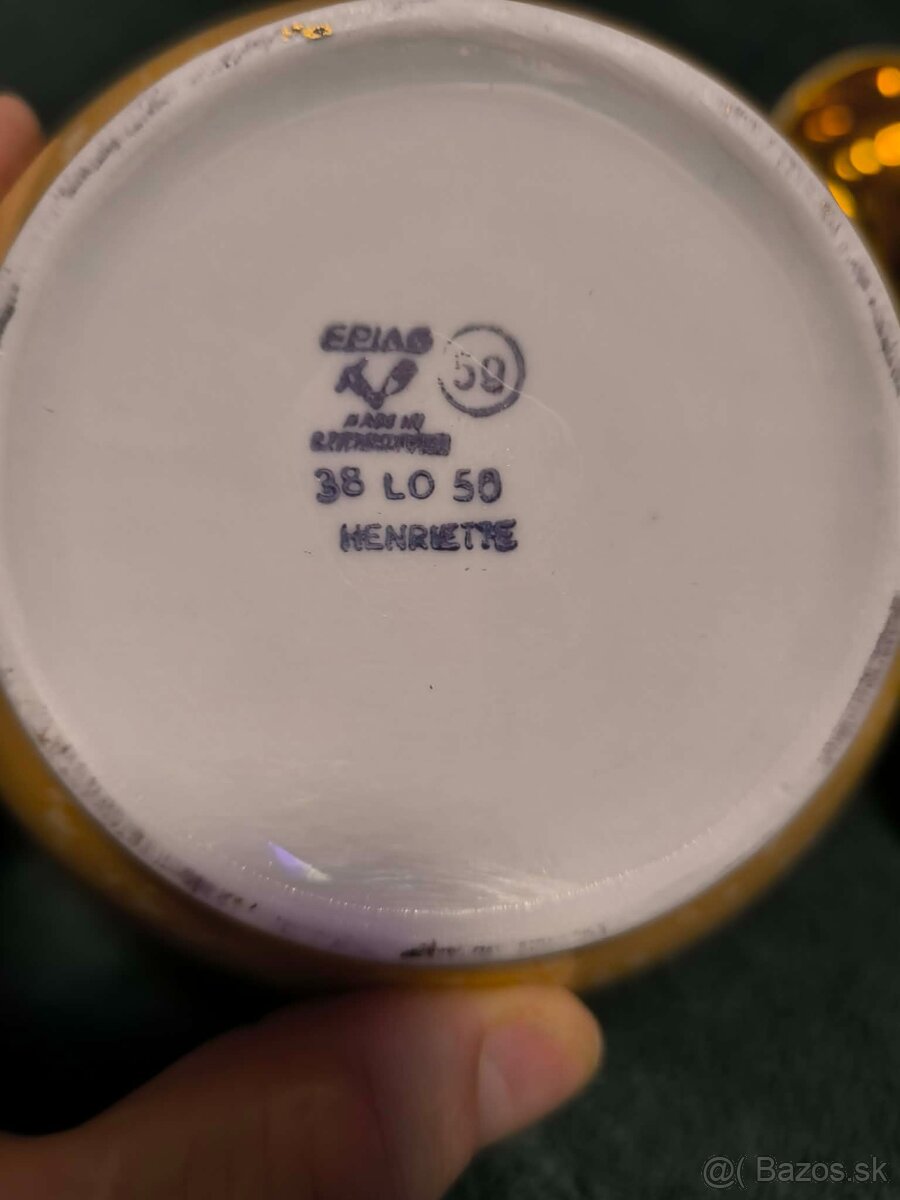 porcelánové čajové súpravy - 2