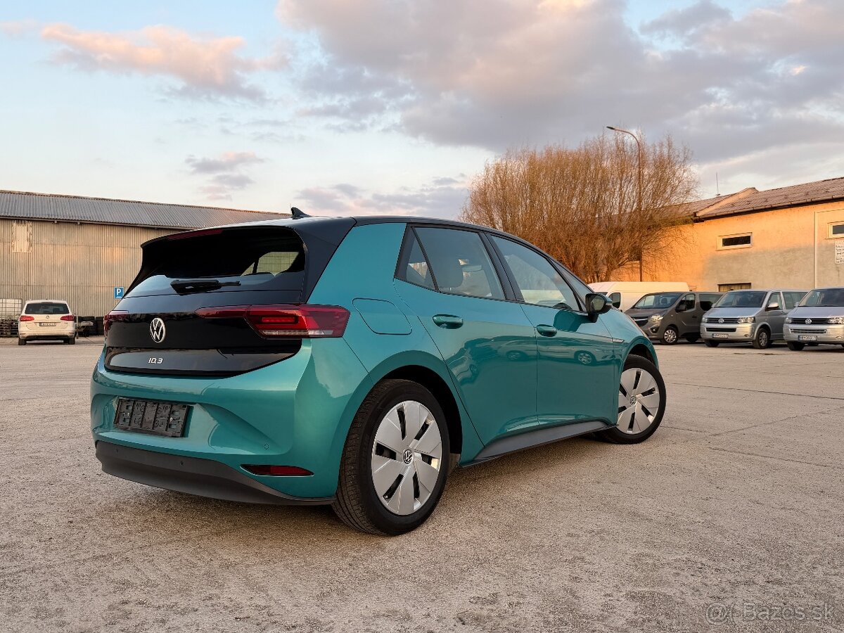 VW ID.3 Pure Performance 45kWh-110kW 46tis km - 2
