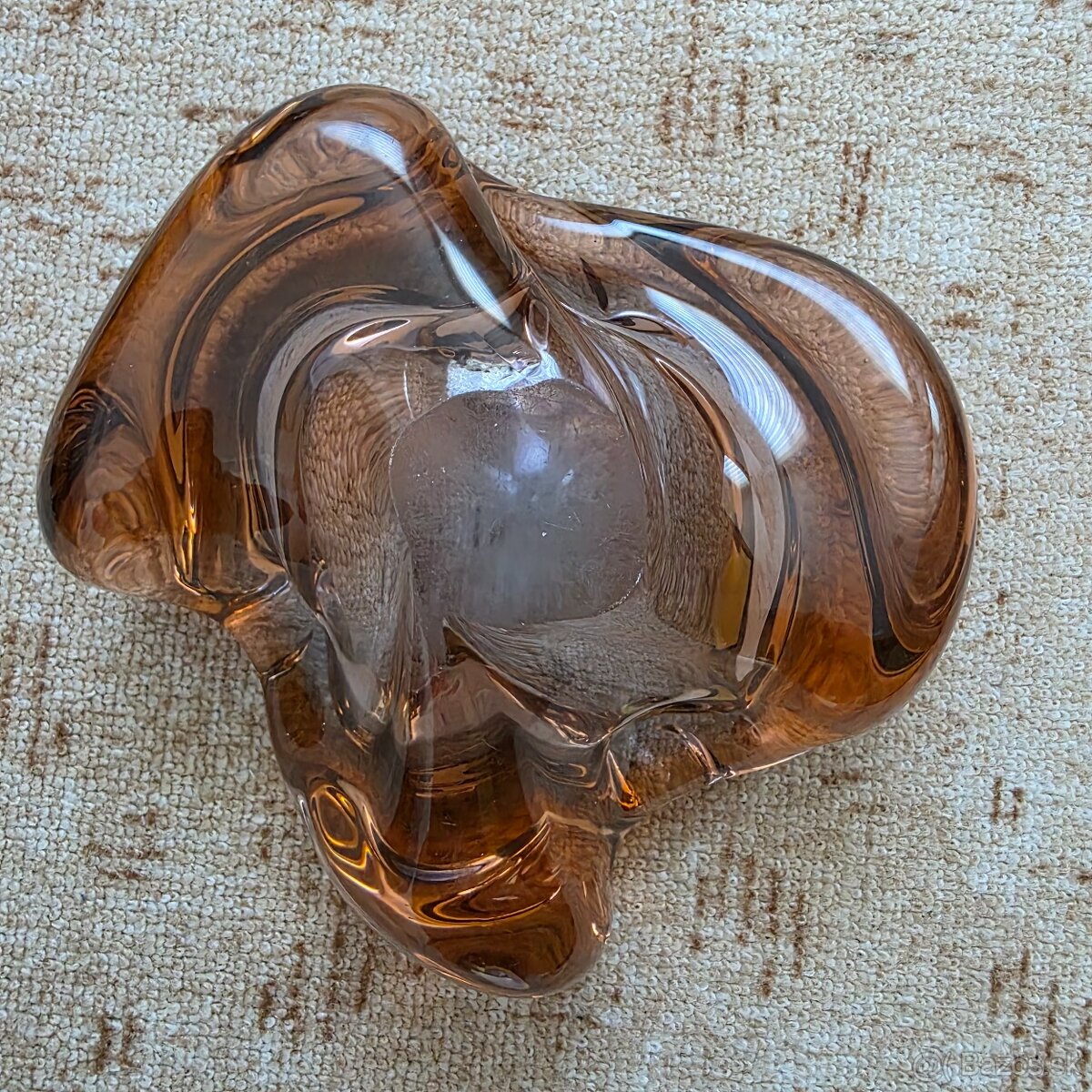 Popoľník z hutného skla - 2