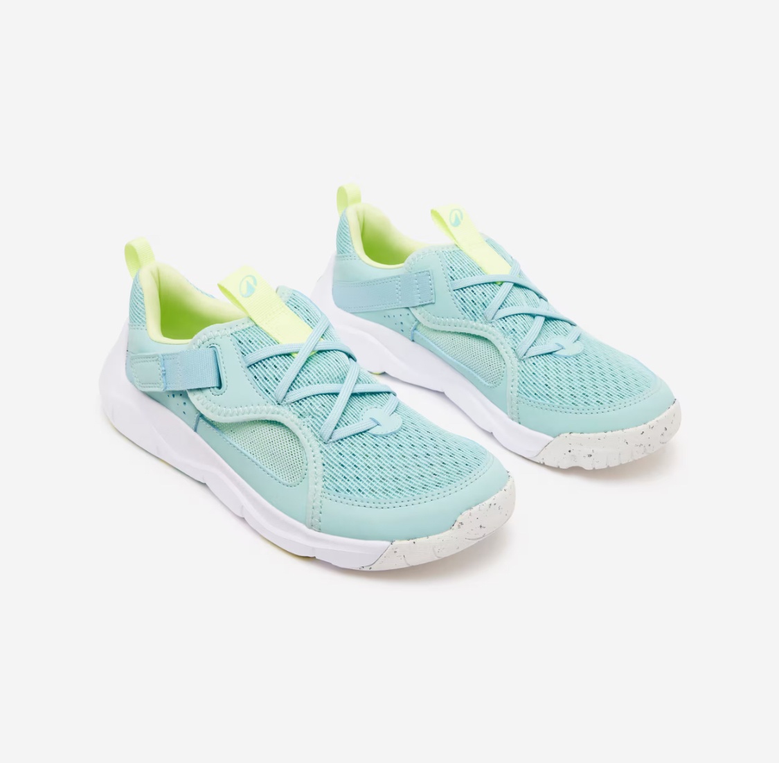 Detská športová obuv na suchý zips tyrkysová - 2