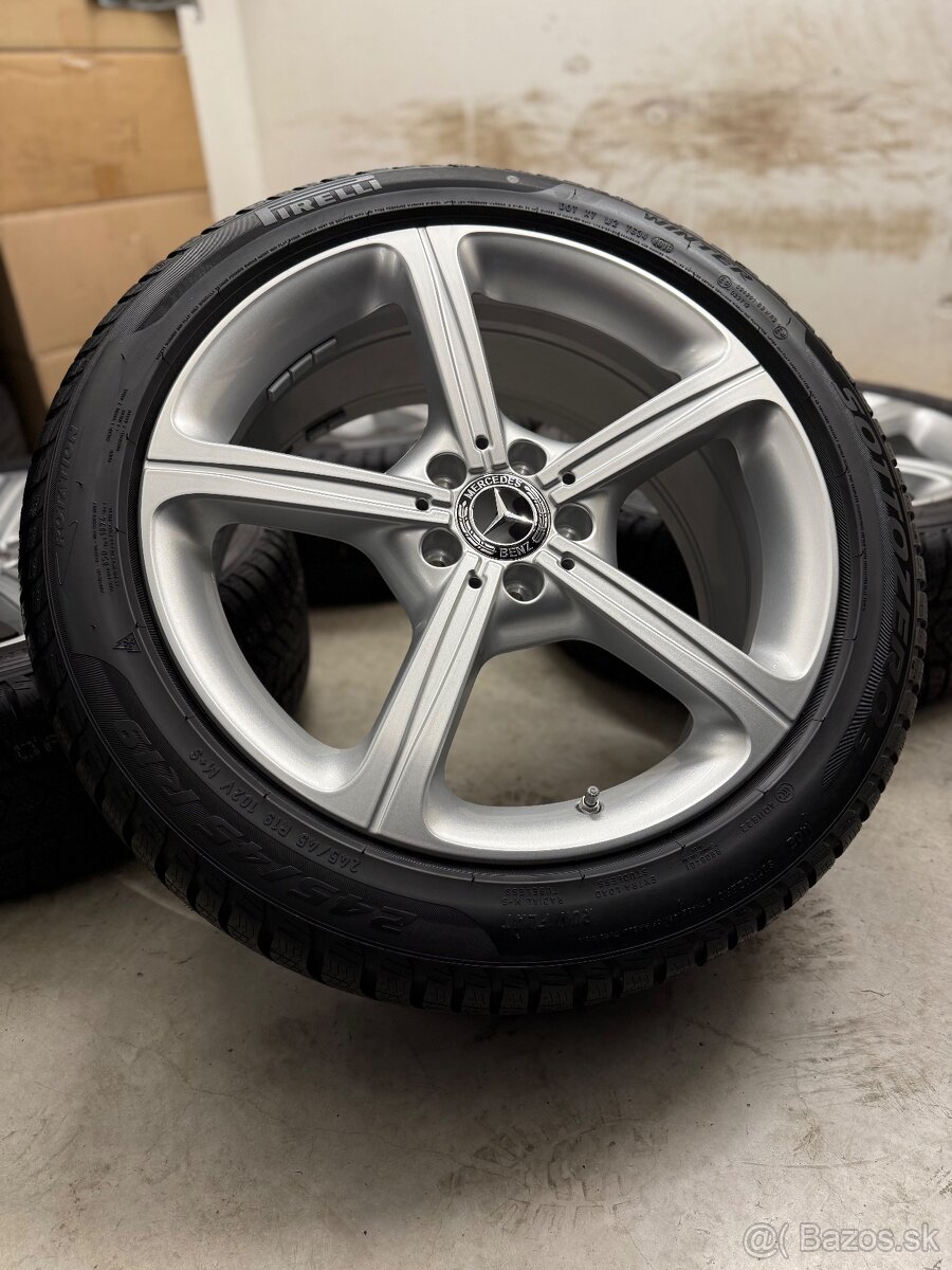 Nepoužitá zimná sada 5x112 R19 , 245/40/19 Mercedes Benz CLS - 2