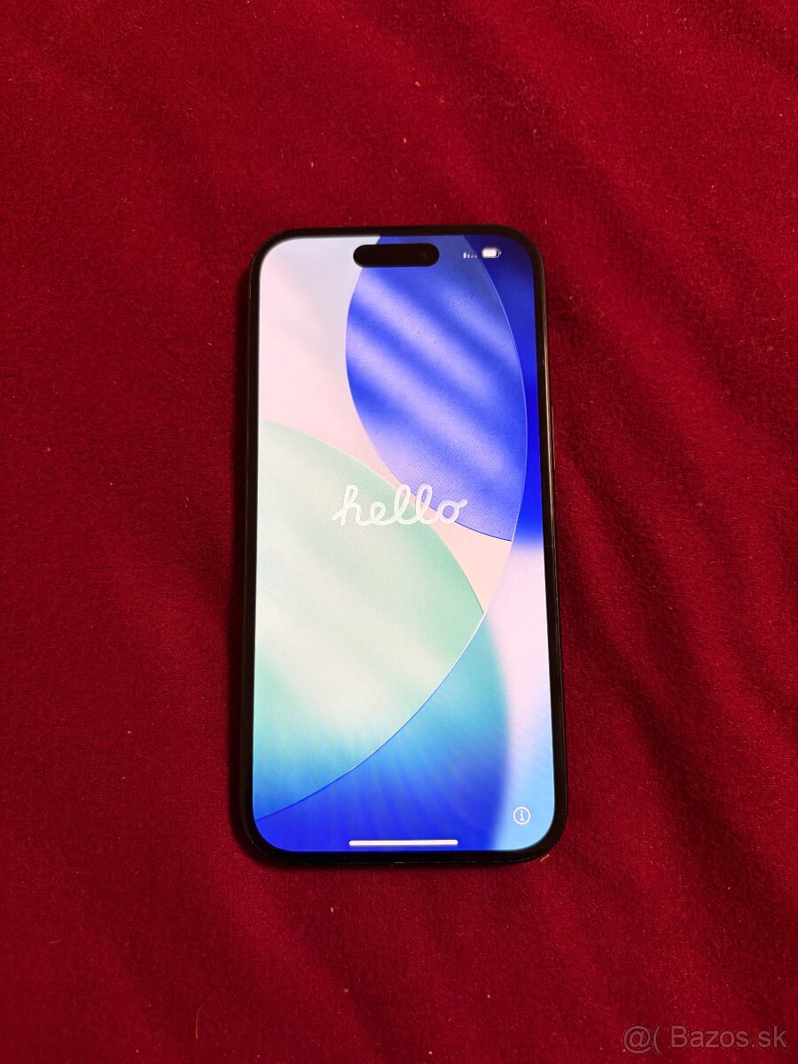 REZERVOVANÉ Apple iPhone 15 128gb black - 2