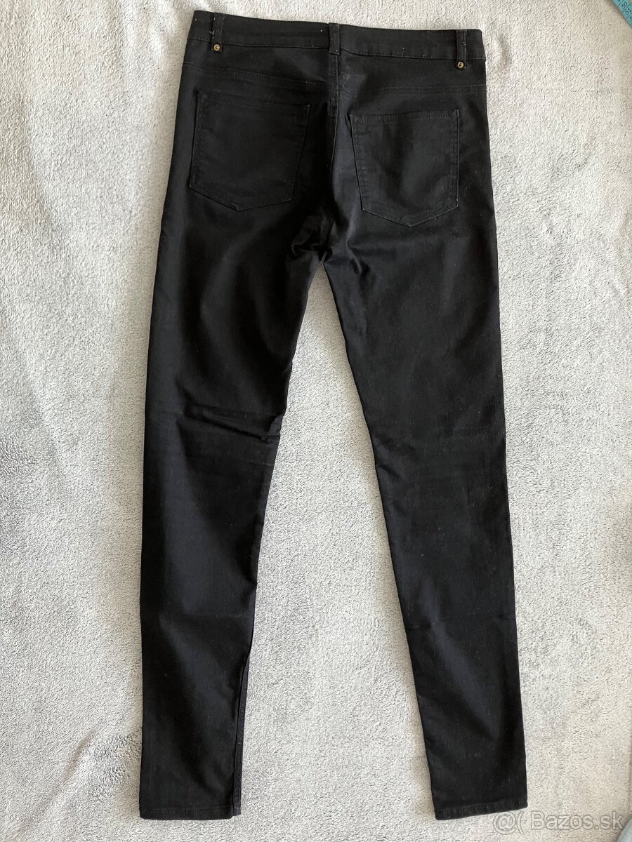 Čierne dámske rifle H&M - 2