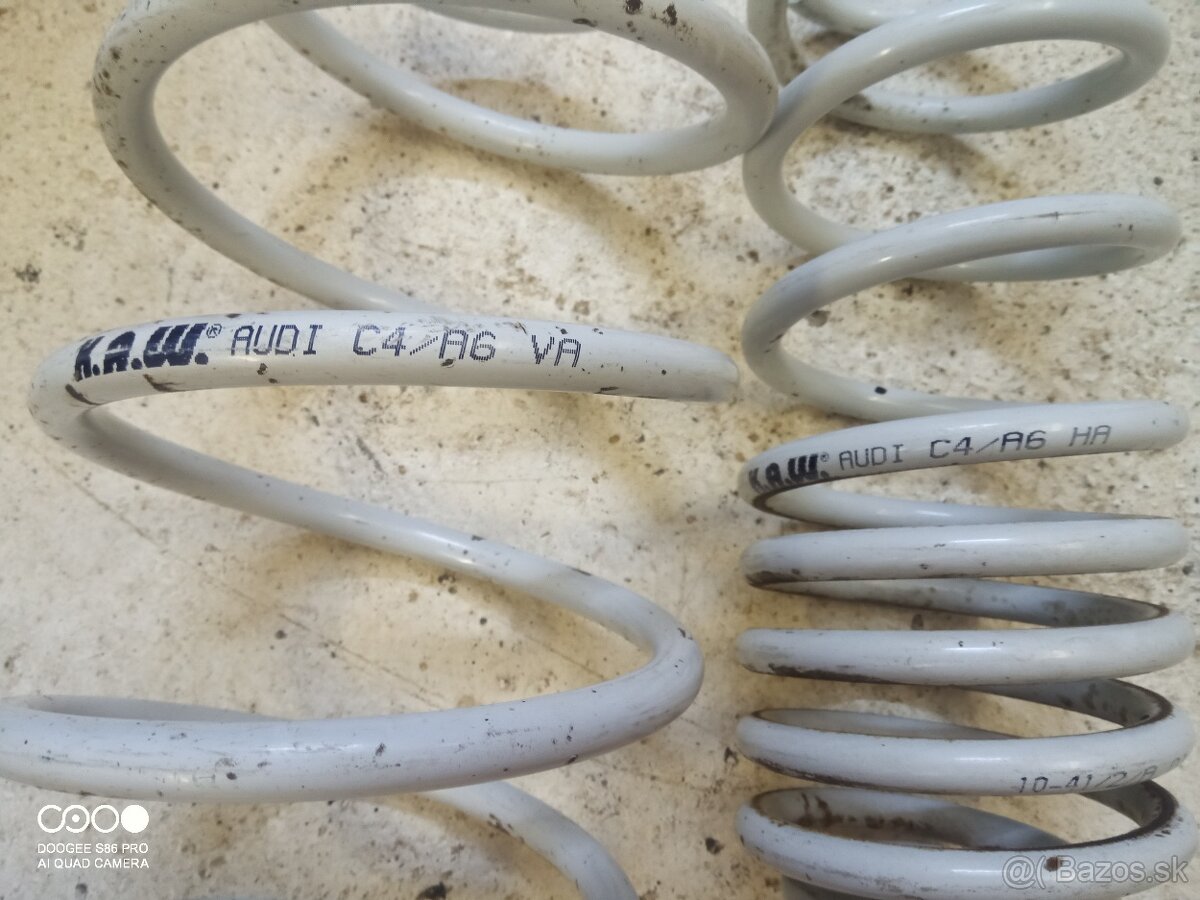 Športové pružiny A6 C4 - 2