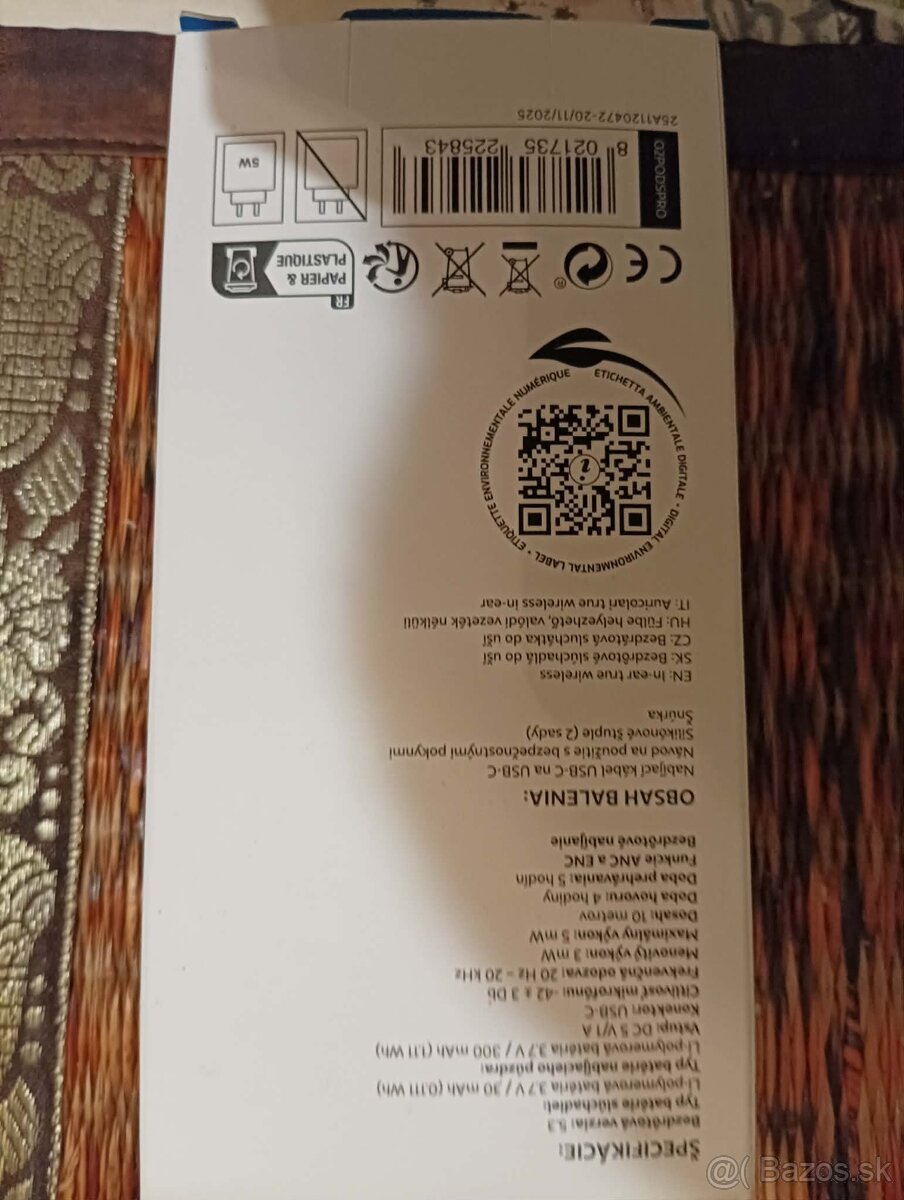 sluchadla O2 pods Pro - 2